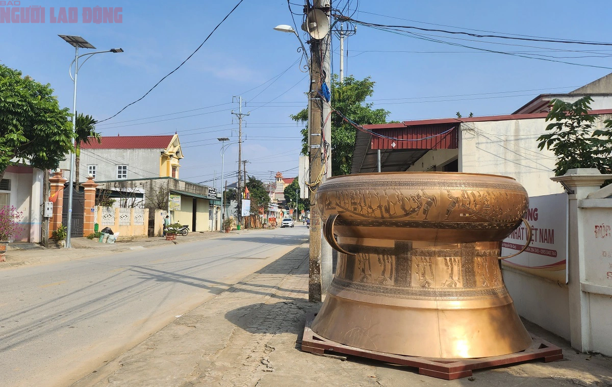 Trống đồng lớn nhất Việt Nam ở Thanh Hóa- Ảnh 7.