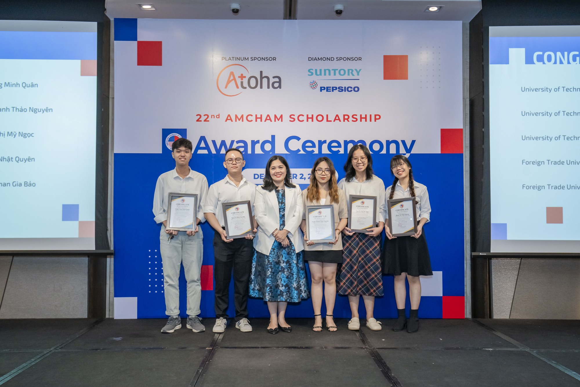 AmCham Việt Nam trao học bổng 900 triệu đồng cho 60 sinh vi&ecirc;n TP HCM- Ảnh 1.