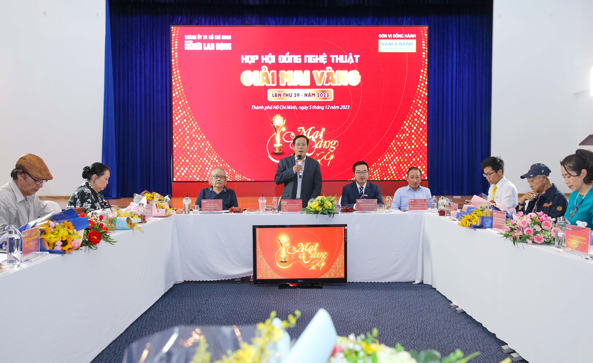 Họp Hội đồng nghệ thuật Giải Mai Vàng 29-2023