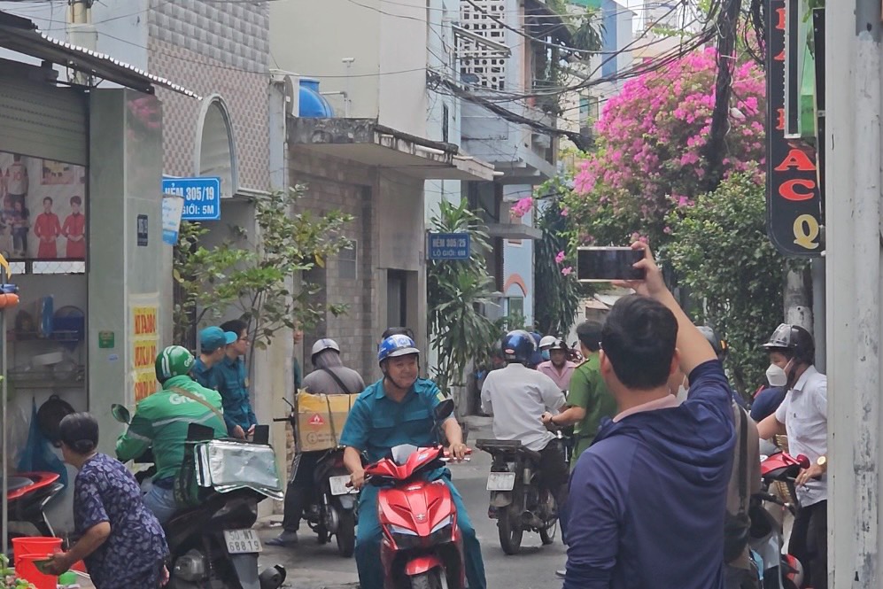 Lời kể nhân chứng vụ cháy nhà 2 người chết ở quận Tân Bình- Ảnh 1.