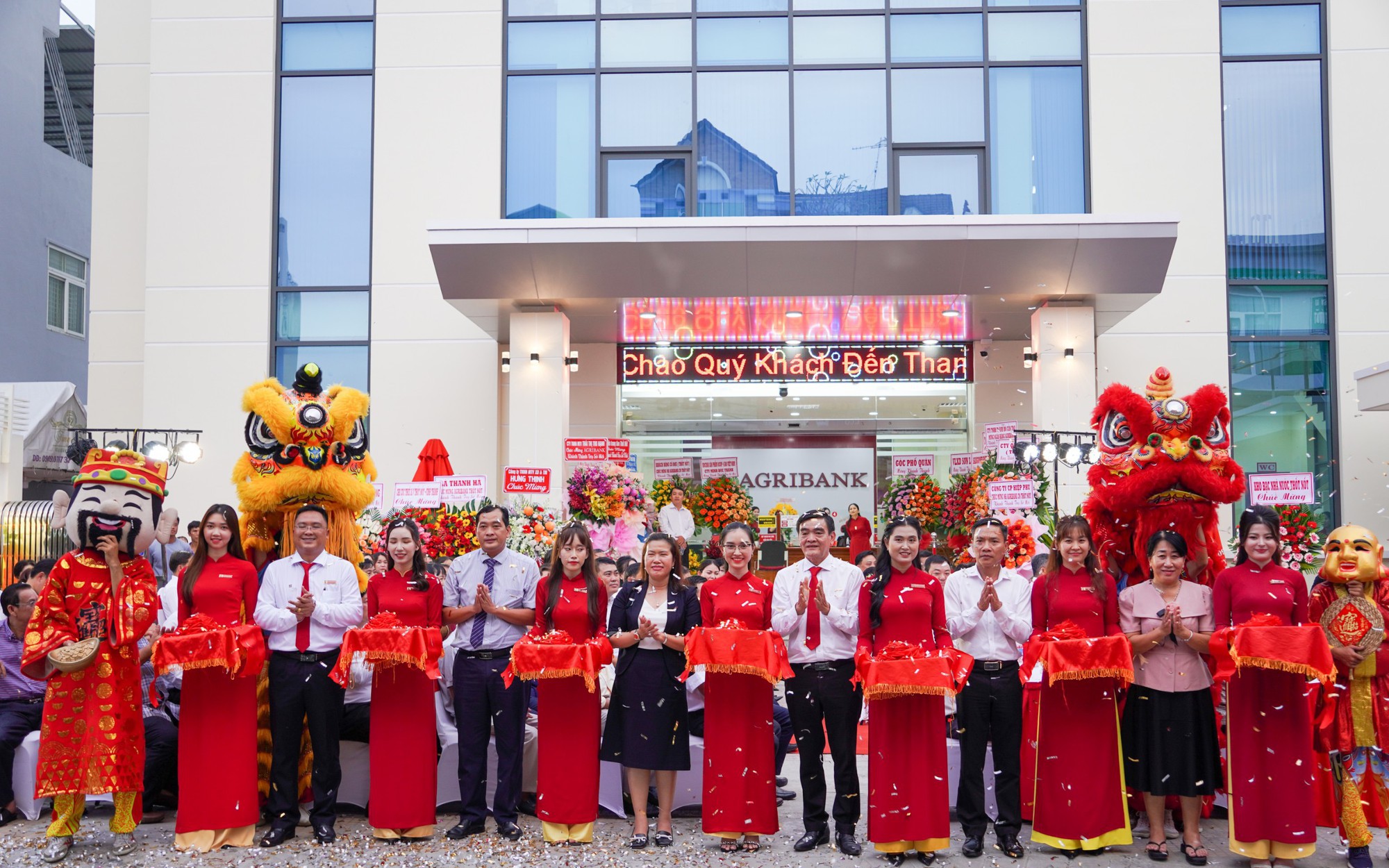 Agribank Chi nhánh quận Thốt Nốt khánh thành, đưa vào hoạt động trụ sở