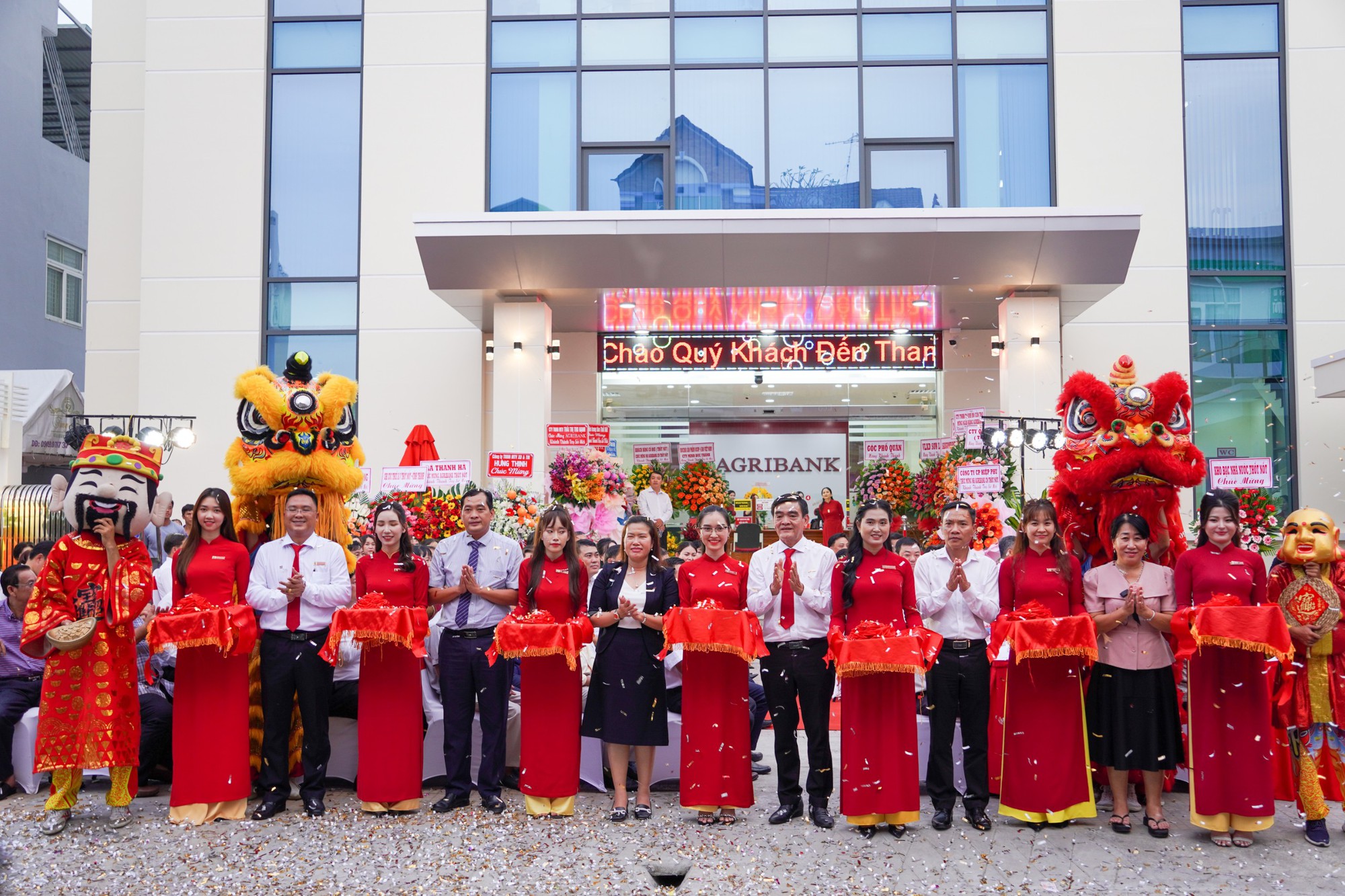 Agribank Chi nh&aacute;nh quận Thốt Nốt kh&aacute;nh th&agrave;nh, đưa v&agrave;o hoạt động trụ sở- Ảnh 3.