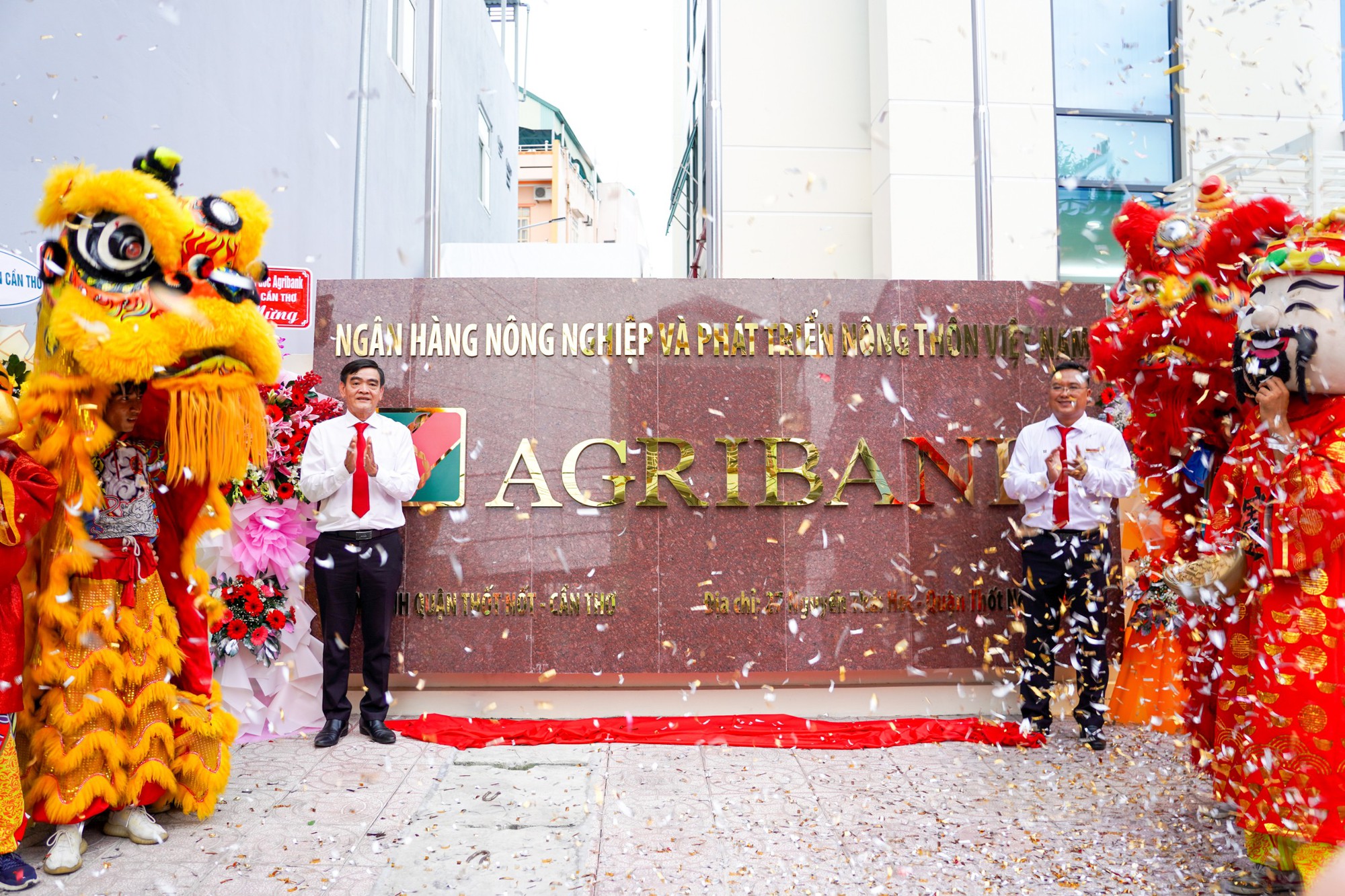 Agribank Chi nh&aacute;nh quận Thốt Nốt kh&aacute;nh th&agrave;nh, đưa v&agrave;o hoạt động trụ sở- Ảnh 4.