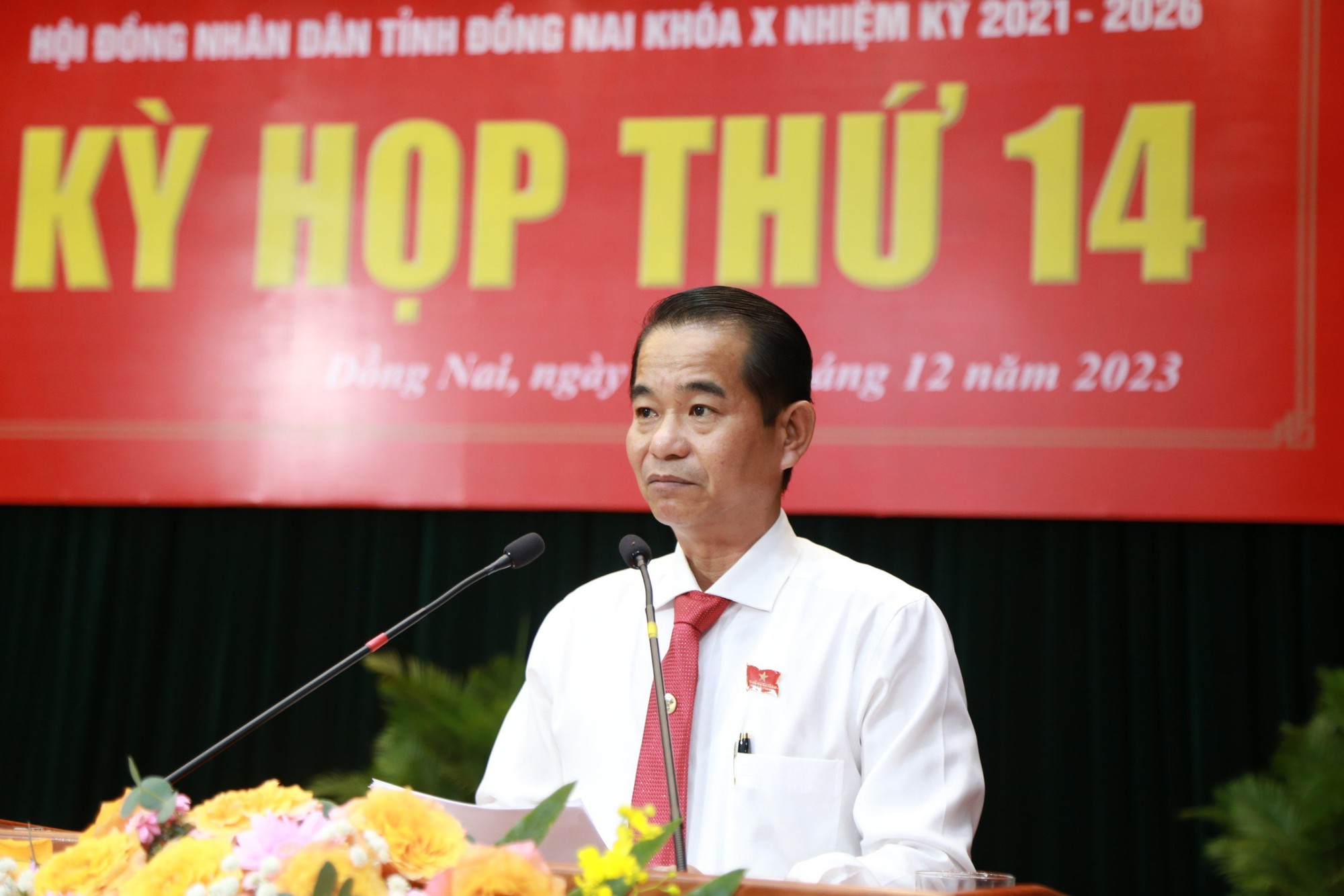 Kết quả lấy phiếu t&iacute;n nhiệm với 23 l&atilde;nh đạo chủ chốt tỉnh Đồng Nai- Ảnh 1.