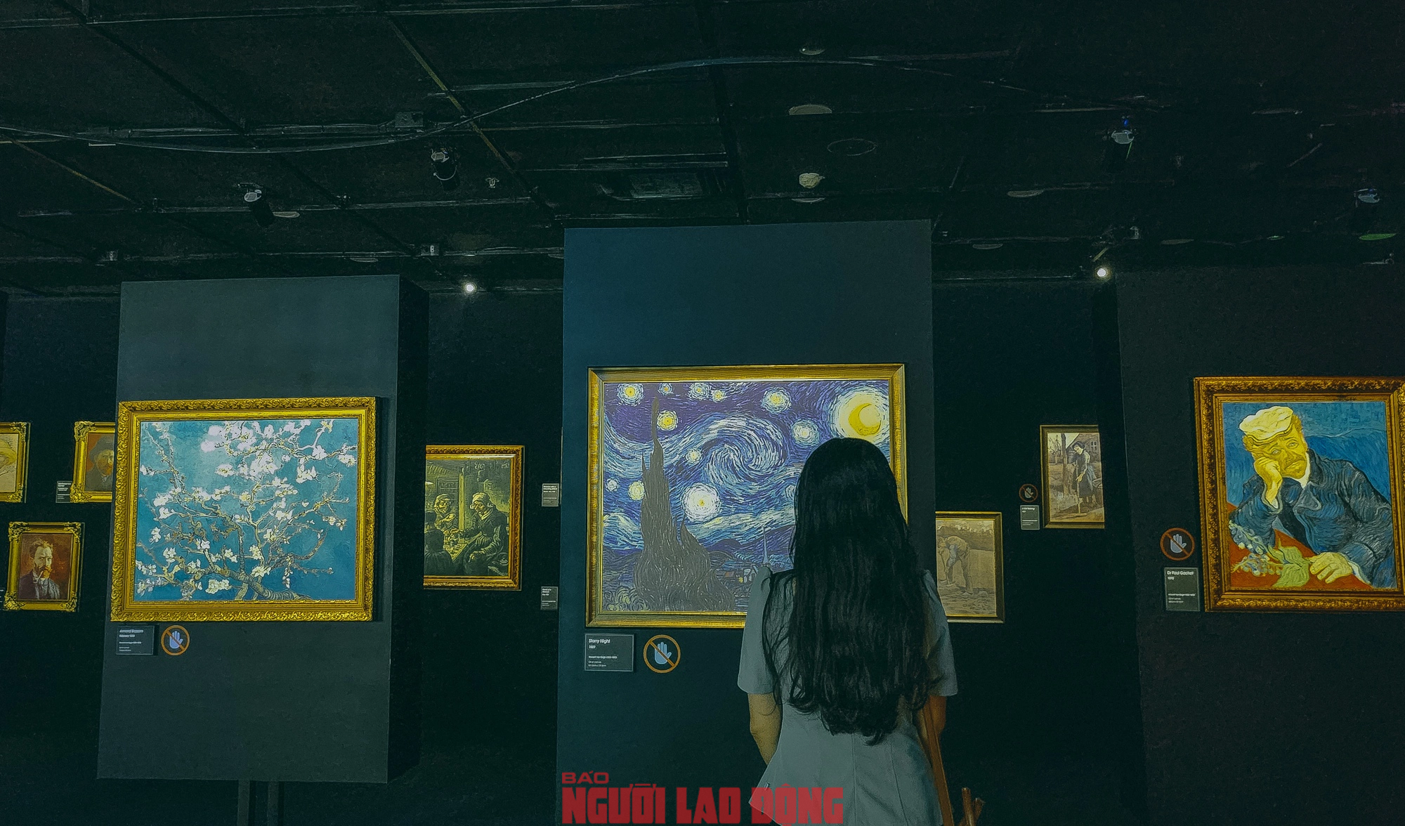 Triển l&atilde;m nghệ thuật tương t&aacute;c đa gi&aacute;c quan Van Gogh trước giờ mở cửa- Ảnh 4.