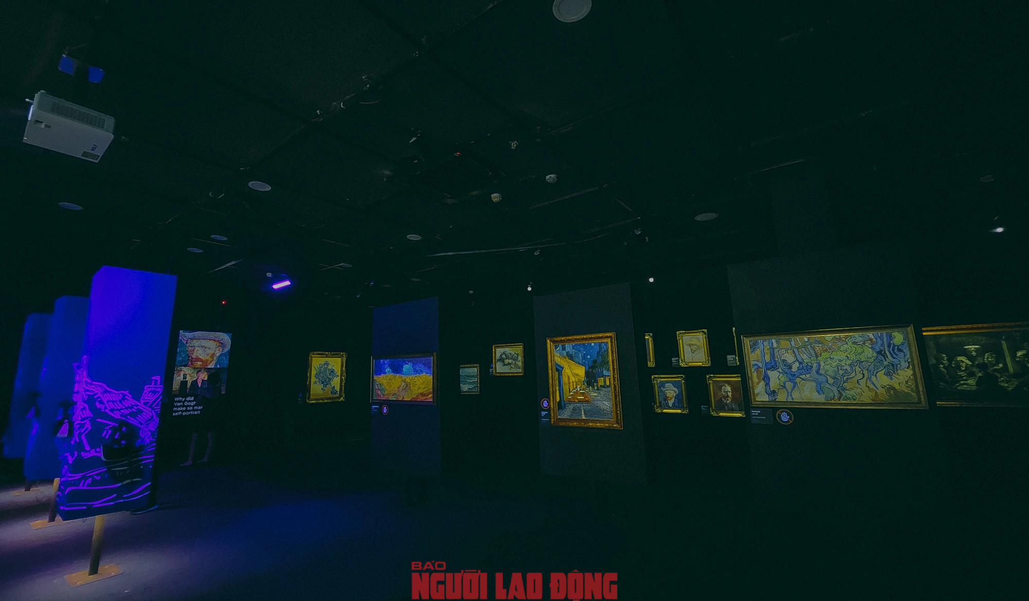 Triển l&atilde;m nghệ thuật tương t&aacute;c đa gi&aacute;c quan Van Gogh trước giờ mở cửa- Ảnh 8.