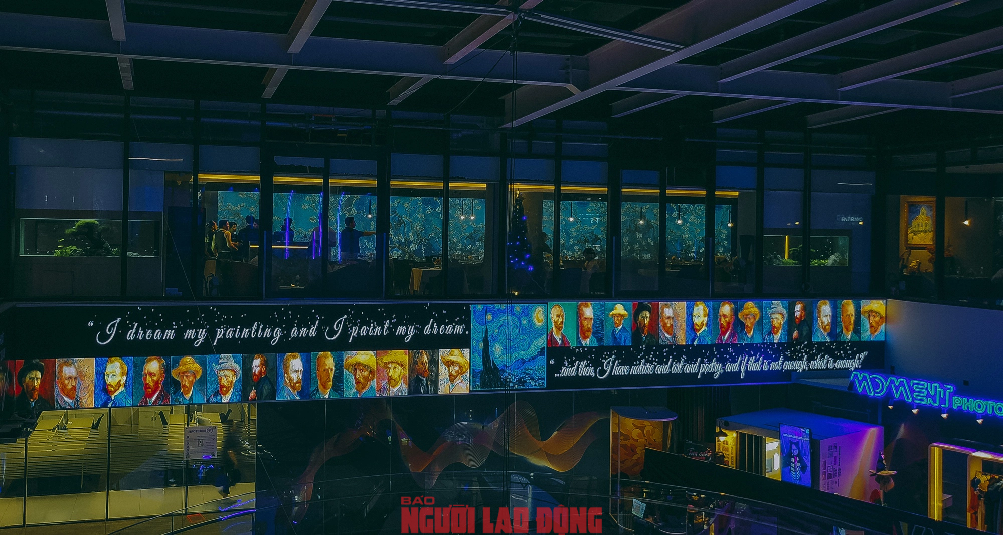 Triển l&atilde;m nghệ thuật tương t&aacute;c đa gi&aacute;c quan Van Gogh trước giờ mở cửa- Ảnh 14.