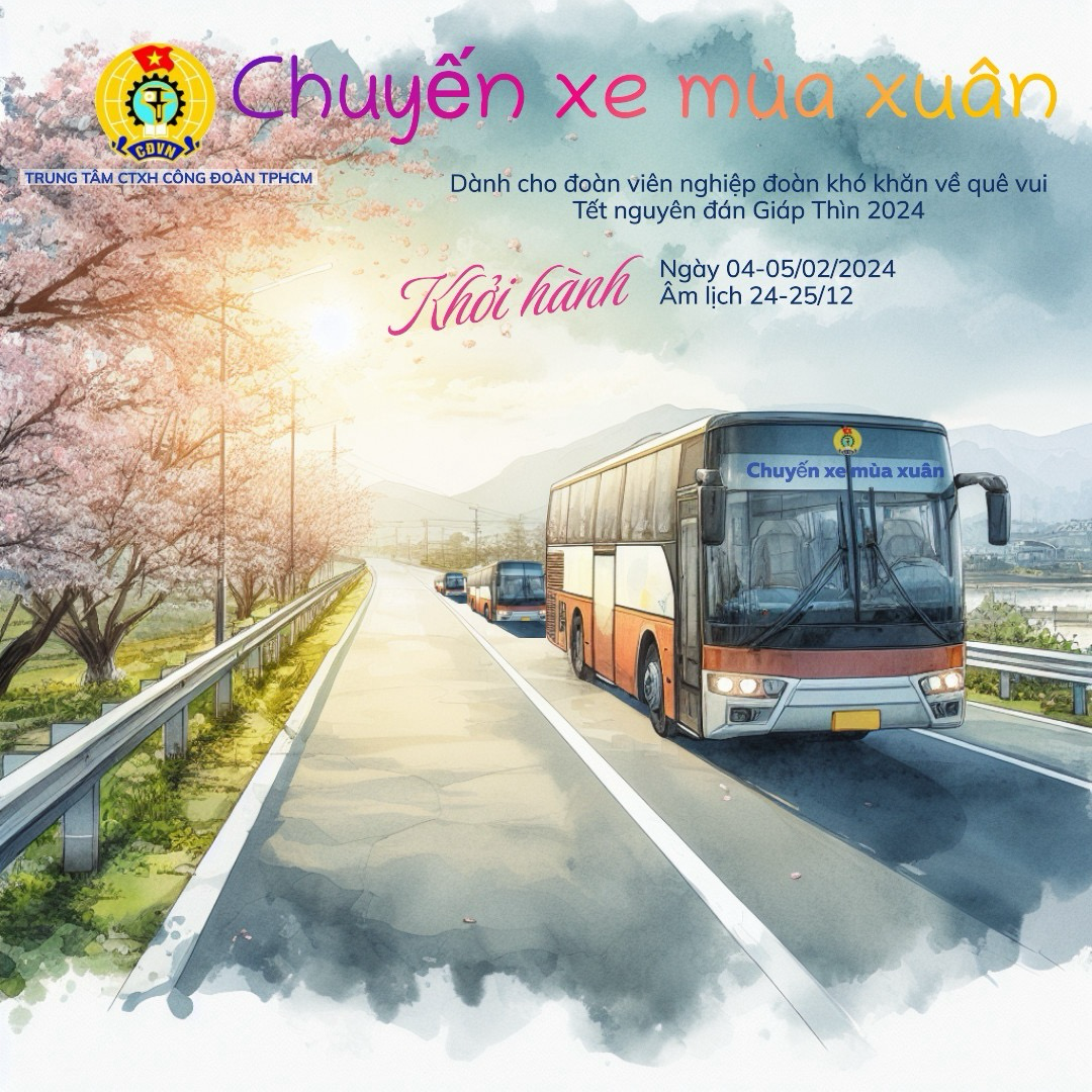Tặng 500 v&eacute; xe Tết cho đo&agrave;n vi&ecirc;n nghiệp đo&agrave;n kh&oacute; khăn- Ảnh 1.