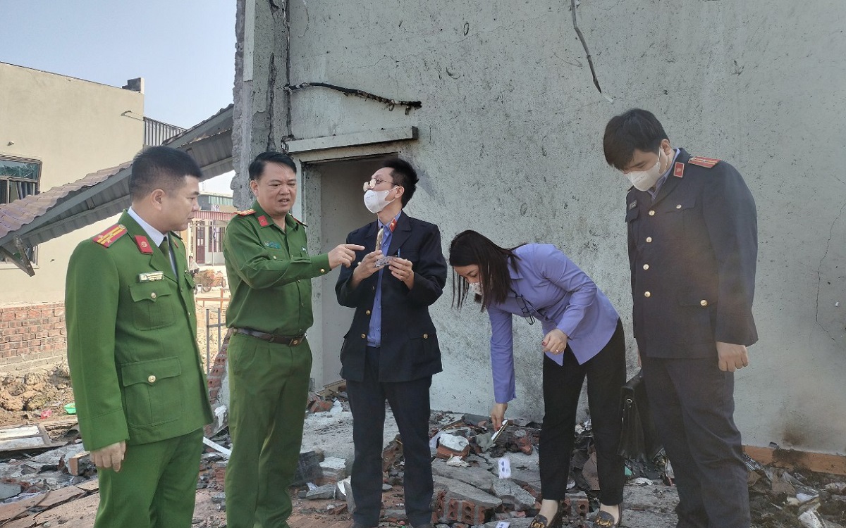 Khởi tố vụ chế tạo pháo gây nổ lớn khiến 2 người tử vong