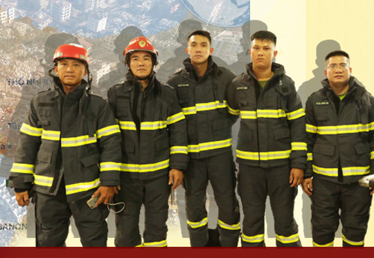 [Infographic] Chân dung 5 chiến sĩ tinh nhuệ của TP HCM tham gia cứu hộ  tại Thổ Nhĩ Kỳ