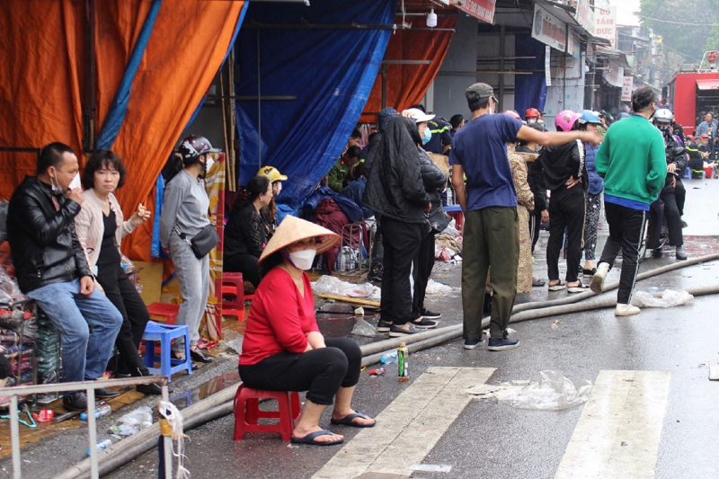 Cháy chợ Tam Bạc gây thiệt hại hơn 50 tỉ đồng, tiểu thương khóc ròng