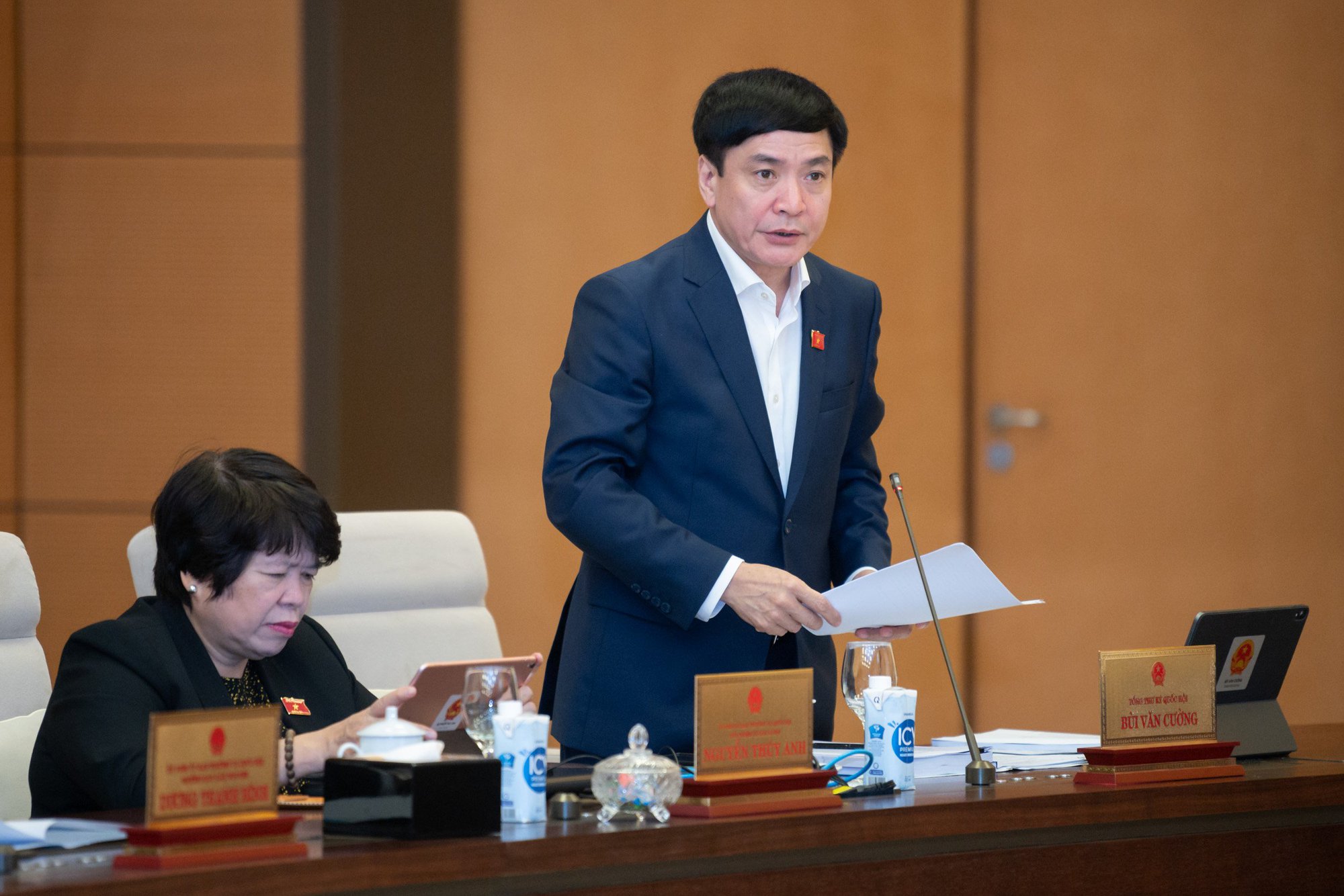 C&ocirc;ng t&aacute;c nh&acirc;n sự tại 2 kỳ họp bất thường của Quốc hội được tiến h&agrave;nh thận trọng, chặt chẽ - Ảnh 1.