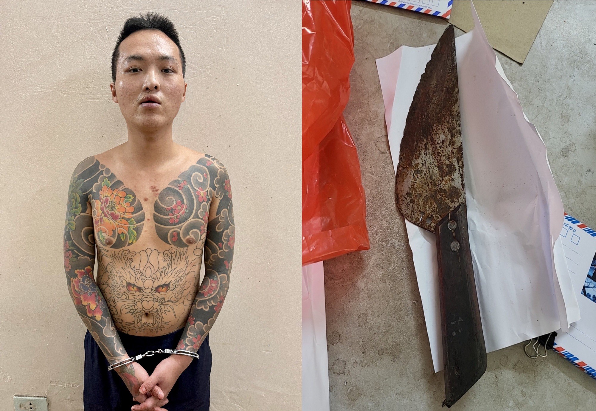 Nghĩ bác ruột nhìn đểu mình, thanh niên cầm 2 dao giết người