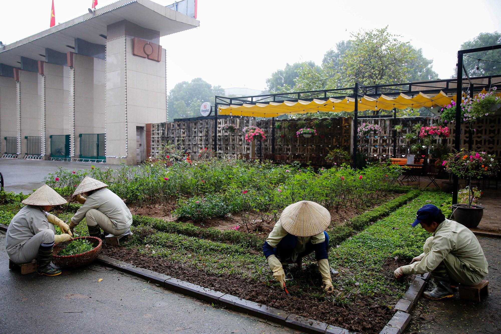 Diện mạo mới của Công viên Thống Nhất sau khi được dỡ rào chắn - Ảnh 3.