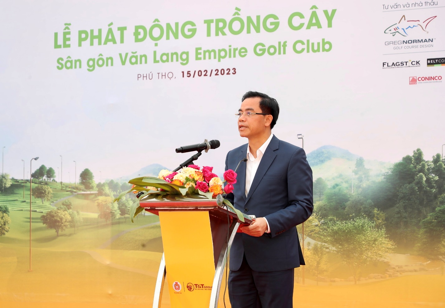Ph&aacute;t động trồng c&acirc;y phủ xanh 16 ha dự &aacute;n s&acirc;n golf tại tỉnh Ph&uacute; Thọ - Ảnh 1.