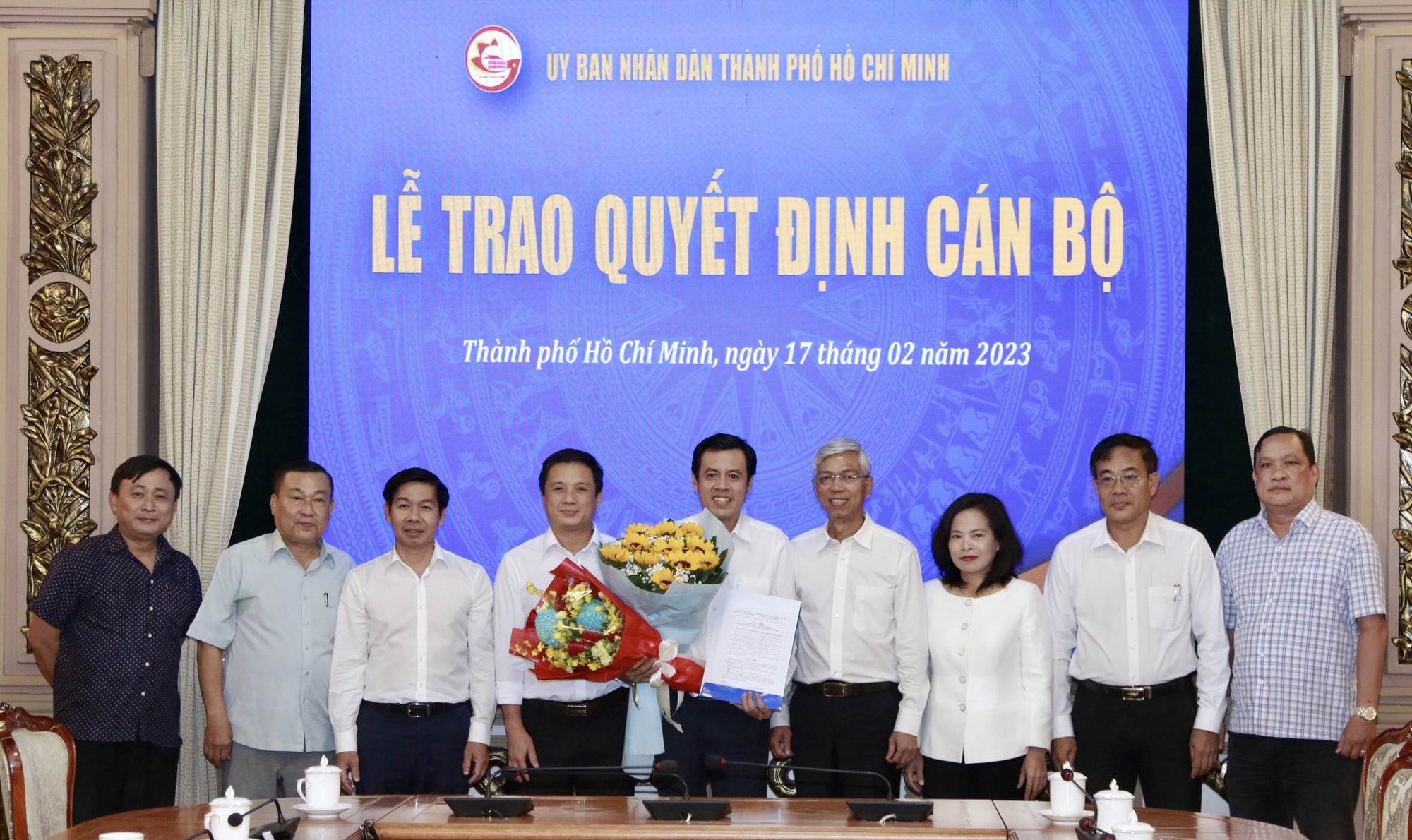TP HCM trao quyết định cho ông Trần Anh Tuấn