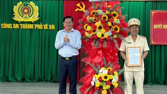 Thượng tá Đàm Bảo Quân nhận nhiệm vụ mới