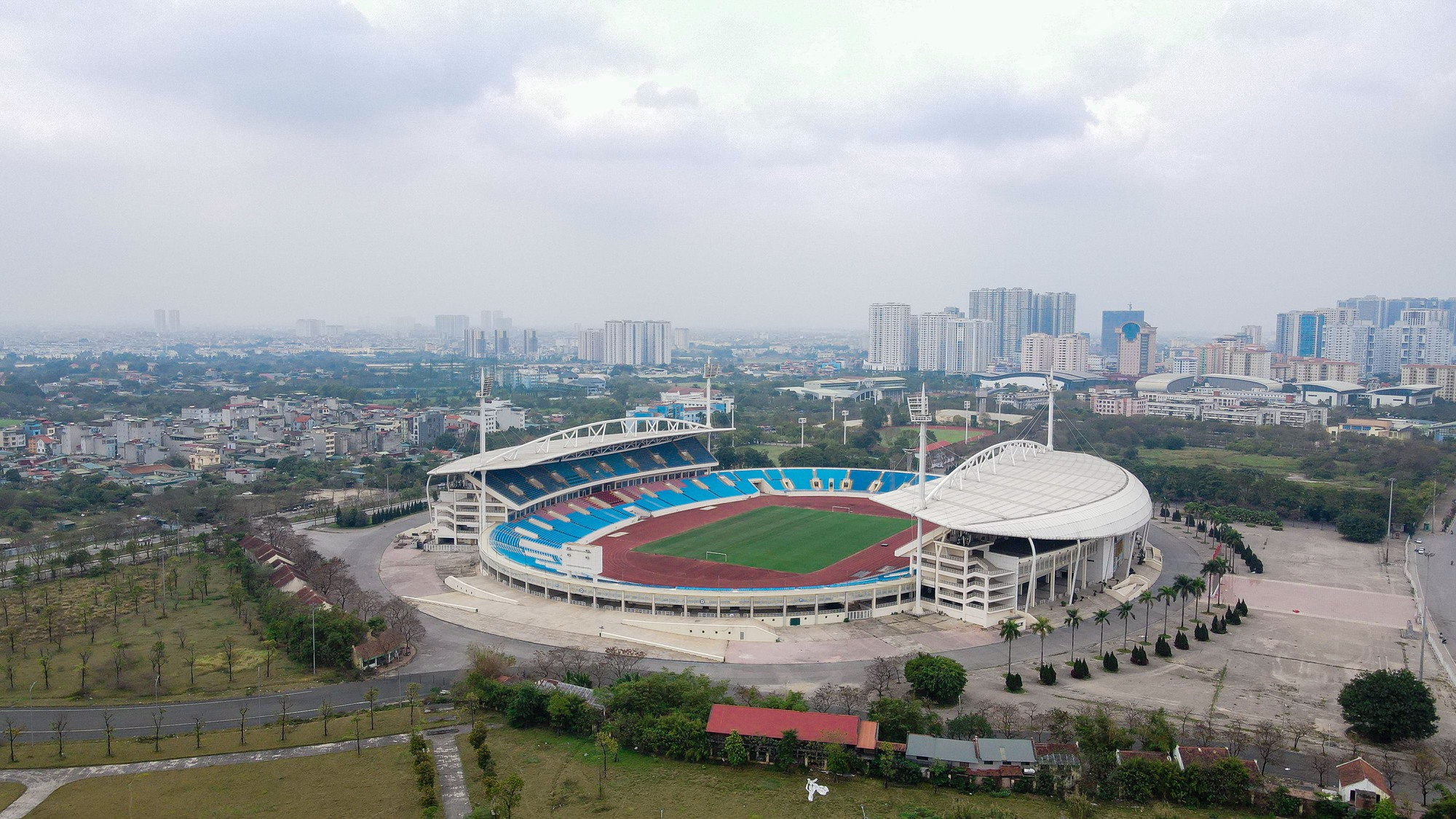 Hiện trạng mặt cỏ sân Mỹ Đình sau AFF Cup 2022 ra sao?