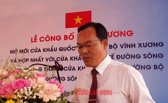 Đưa v&agrave;o hoạt động cửa khẩu quốc tế rất quan trọng ở An Giang - Ảnh 3.