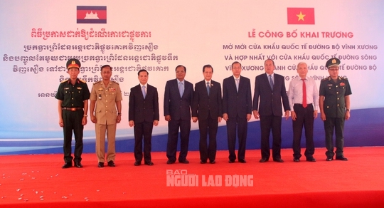Đưa v&agrave;o hoạt động cửa khẩu quốc tế rất quan trọng ở An Giang - Ảnh 2.