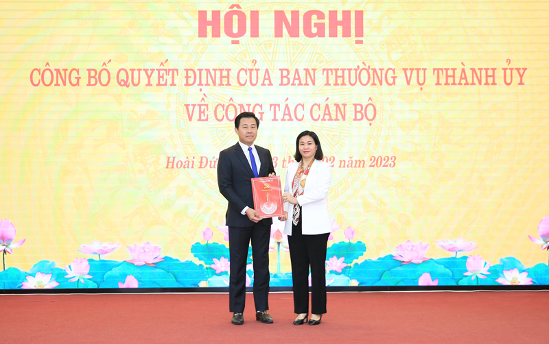 H&agrave; Nội lu&acirc;n chuyển 2 c&aacute;n bộ chủ chốt - Ảnh 1.