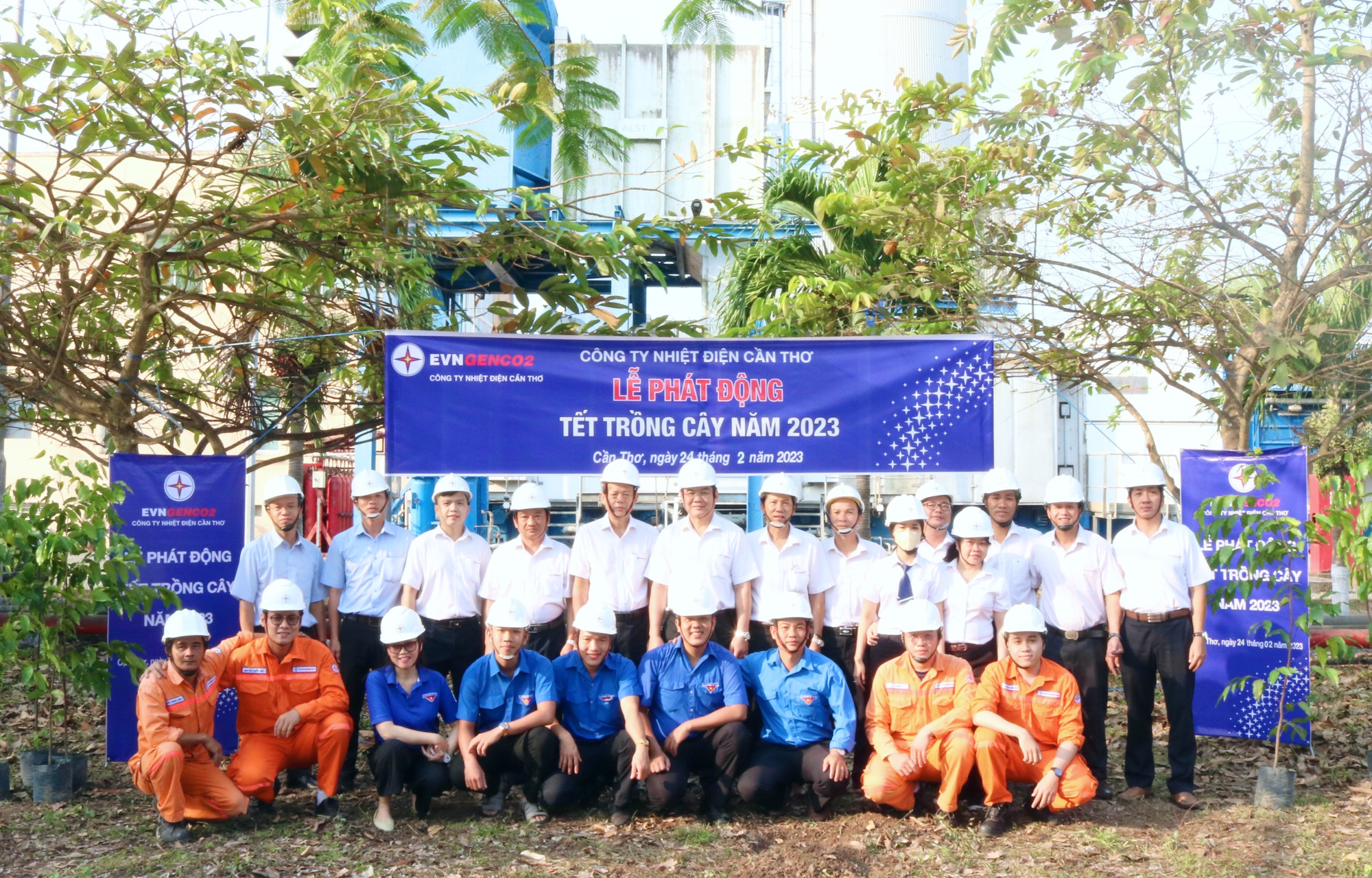 Công ty Nhiệt điện Cần Thơ phát động phong trào Tết trồng cây năm 2023