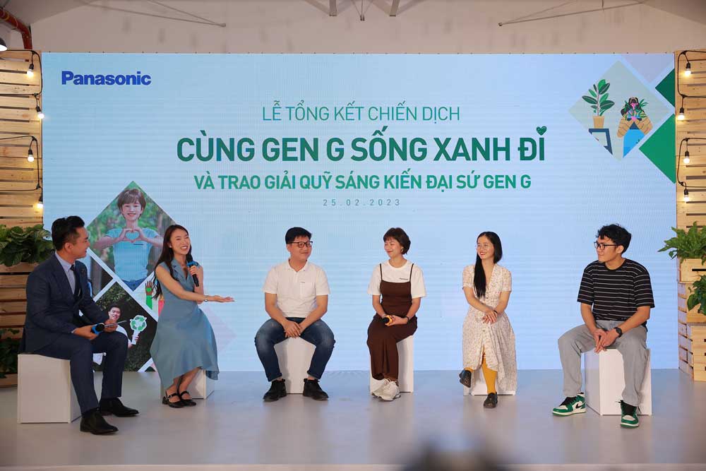 Nhìn lại chiến dịch "Cùng Gen G sống Xanh đi" của Panasonic