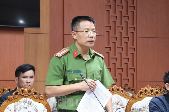 Công an Quảng Nam thu thập tài liệu tại 3 doanh nghiệp khai thác cát