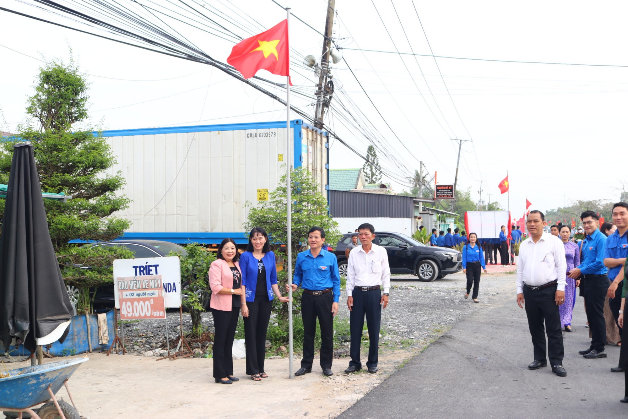 Khánh thành “Đường cờ Tổ quốc” thứ 2 tại Hậu Giang - Ảnh 8.