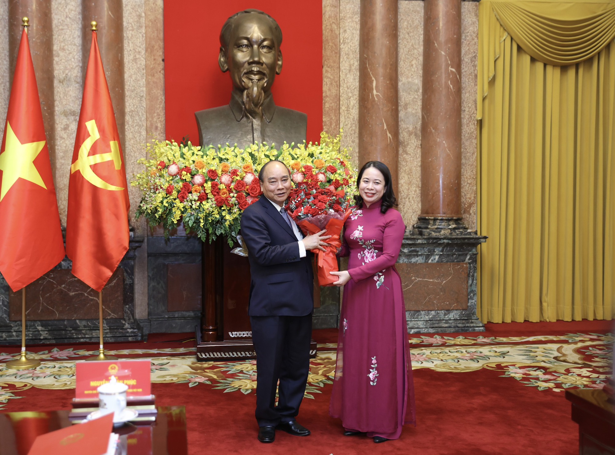 Nguy&ecirc;n Chủ tịch nước Nguyễn Xu&acirc;n Ph&uacute;c b&agrave;n giao c&ocirc;ng t&aacute;c - Ảnh 2.