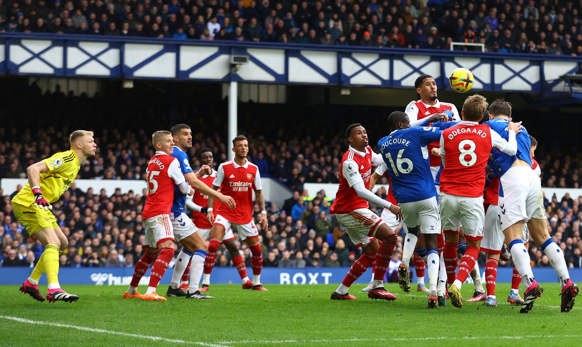 Arsenal thua sốc đội áp chót, Everton bay cao ở Goodison Park - Ảnh 4.