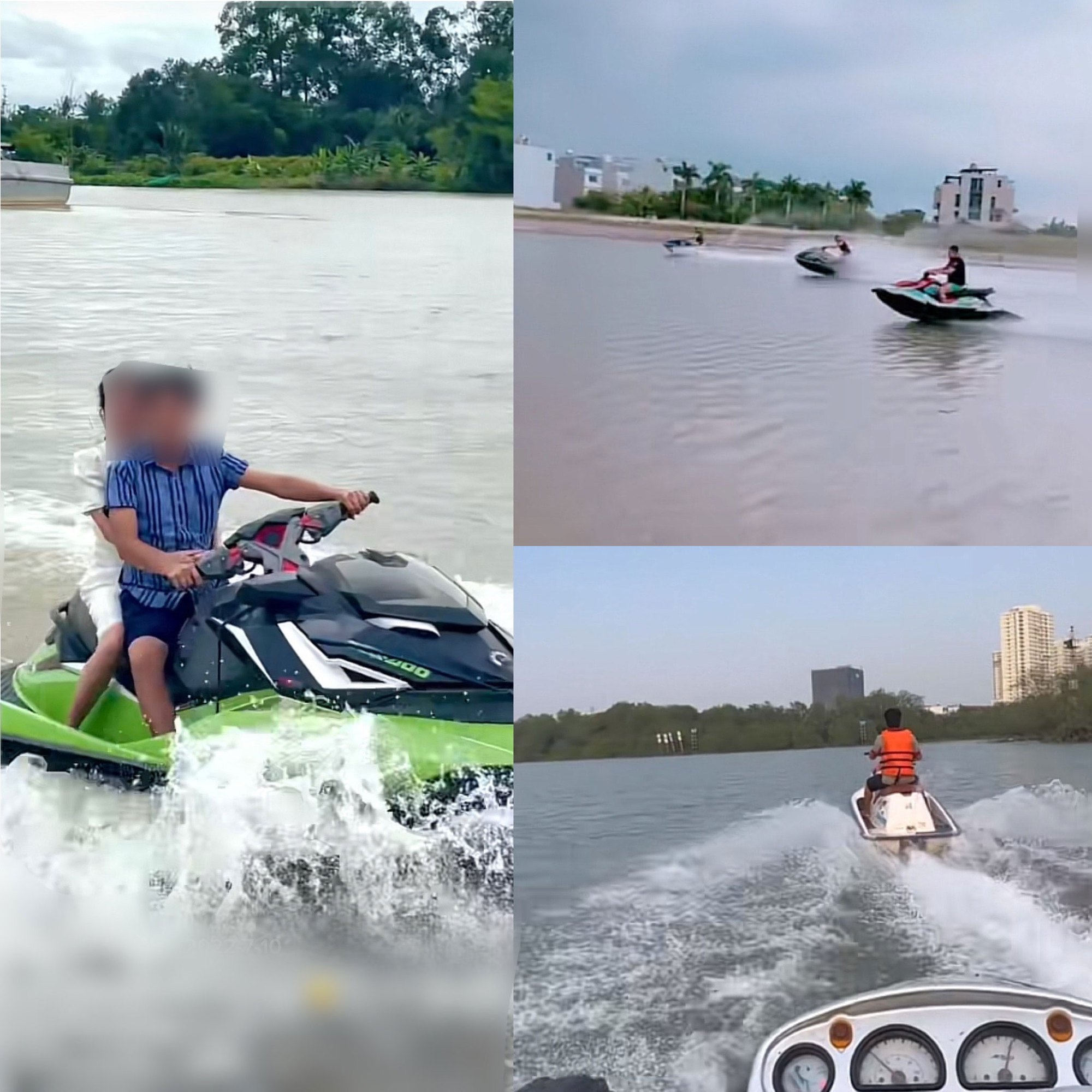 Mối lo từ thú vui mạo hiểm trên sông Sài Gòn