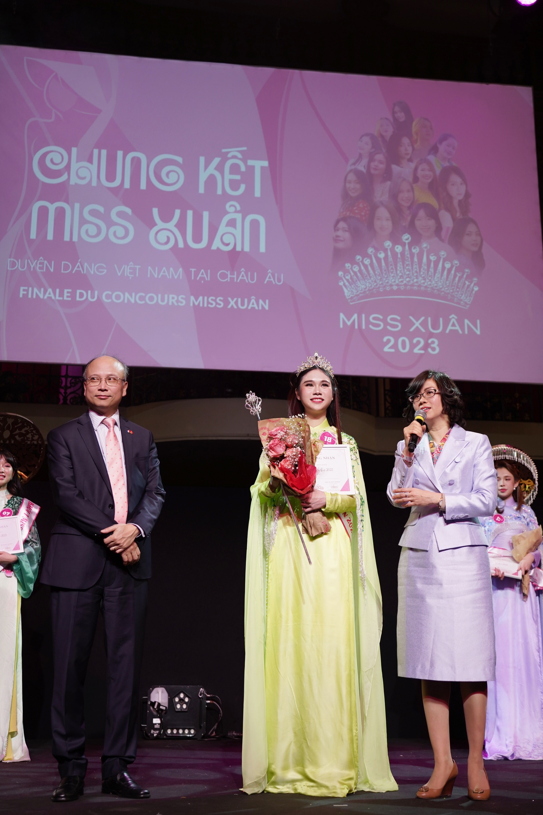 Du học sinh Ph&aacute;p đăng quang Miss Xu&acirc;n 2023 tại Ch&acirc;u &Acirc;u - Ảnh 4.
