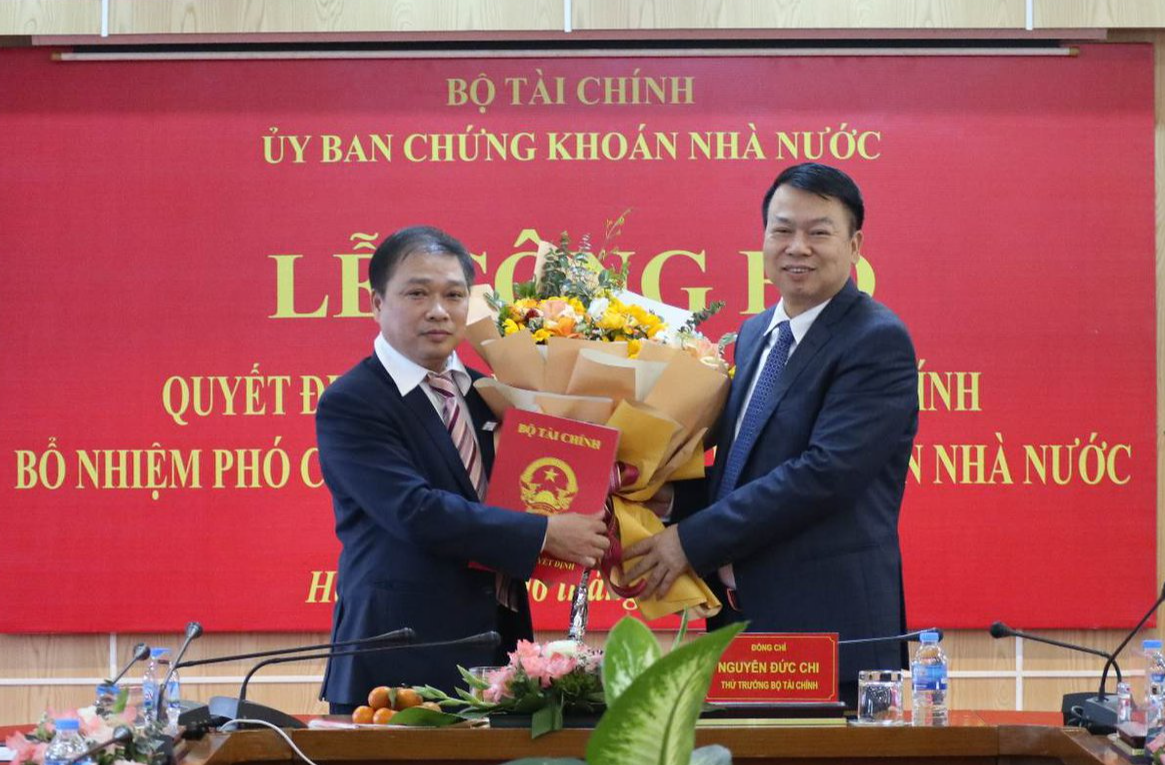 Chủ tịch Ngân hàng VDB làm Phó Chủ tịch Ủy ban Chứng khoán Nhà nước
