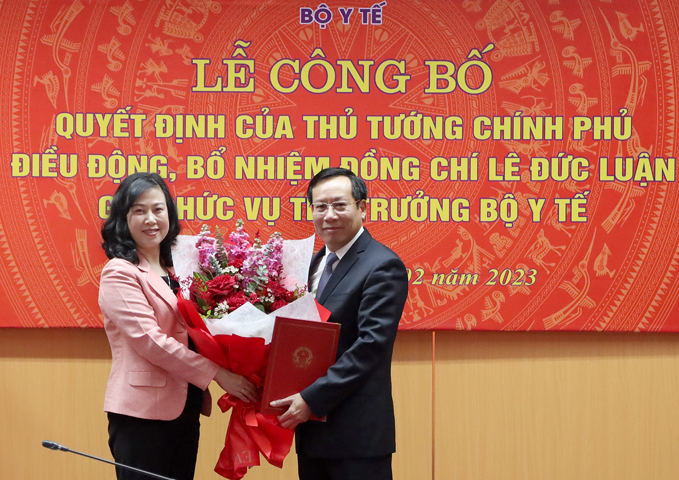 Bộ Y tế có tân thứ trưởng 55 tuổi