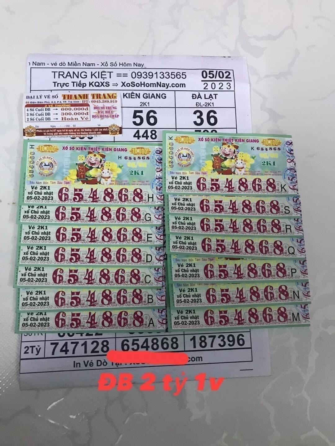 X&ocirc;n xao đại l&yacute; b&aacute;n 14 tờ v&eacute; số tr&uacute;ng giải đặc biệt 28 tỉ đồng - Ảnh 2.