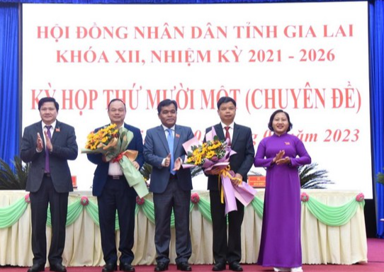 Tỉnh Gia Lai có thêm 2 phó chủ tịch