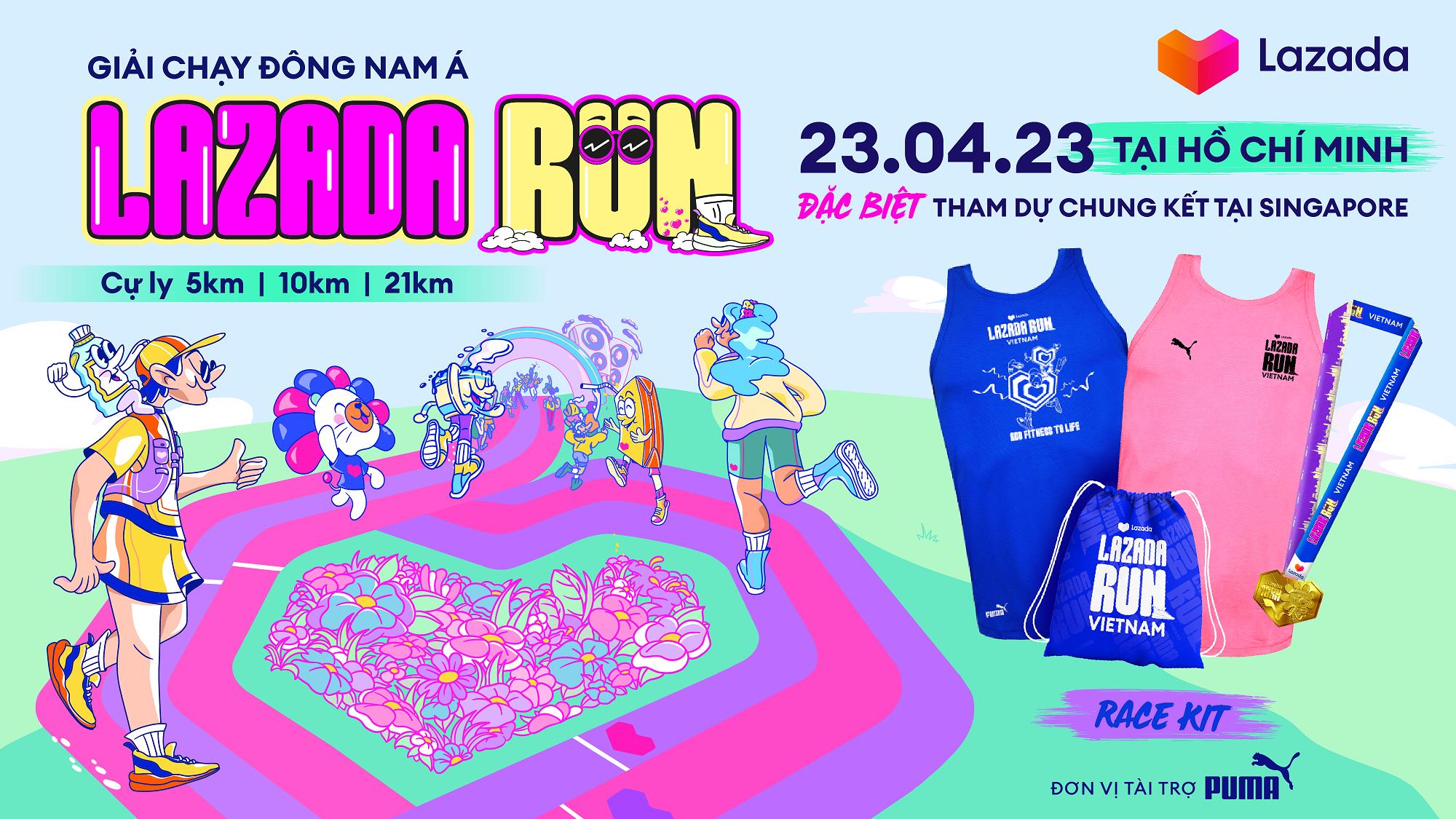 Lazada khai mạc giải chạy Lazada Run trên 6 nước Đông Nam Á - Ảnh 1.