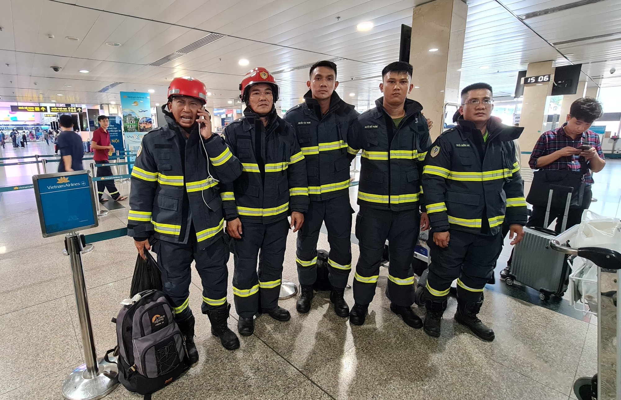 5 cán bộ PCCC và CNCH tinh nhuệ nhất của TP HCM sang Thổ Nhĩ Kỳ cứu hộ động đất
