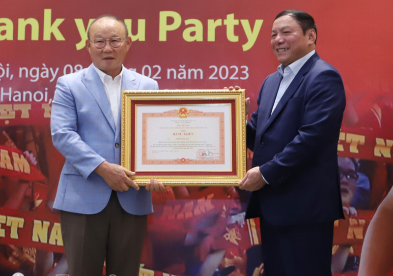 VFF tri ân HLV Park Hang-seo trước ngày chia tay