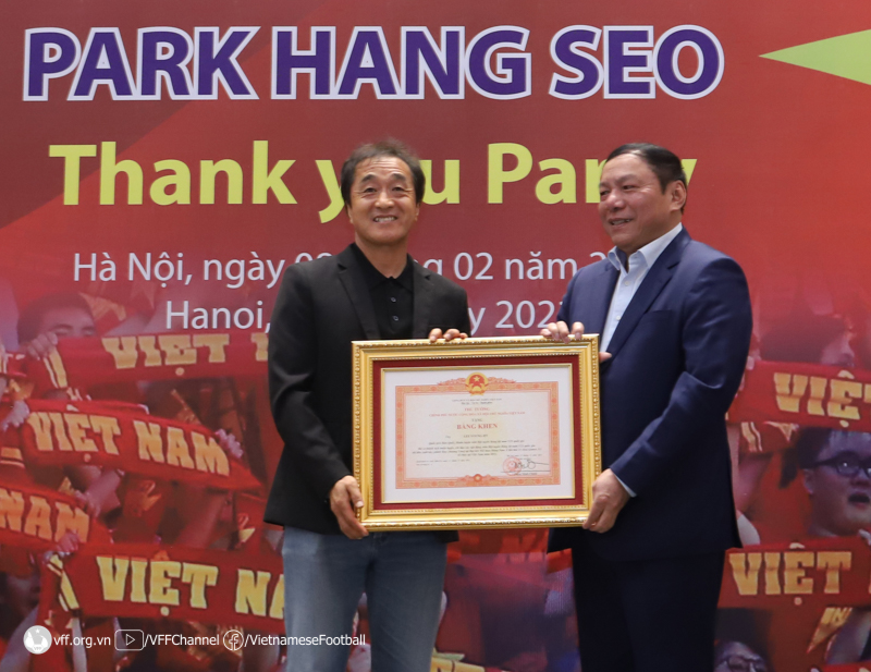 VFF tri ân HLV Park Hang-seo trước ngày chia tay - Ảnh 3.