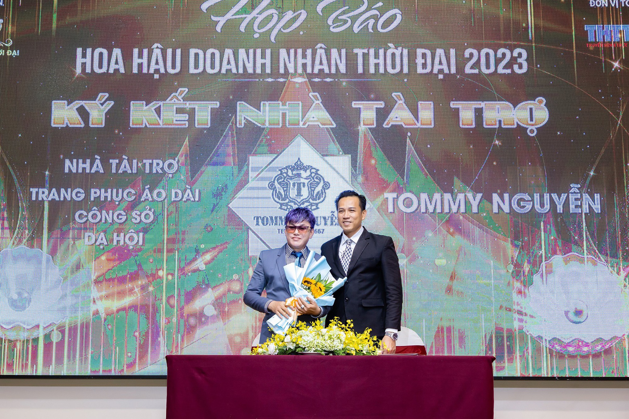 NTK Tommy Nguyễn t&agrave;i trợ độc quyền trang phục cho Hoa hậu Doanh nh&acirc;n Thời đại 2023 - Ảnh 4.