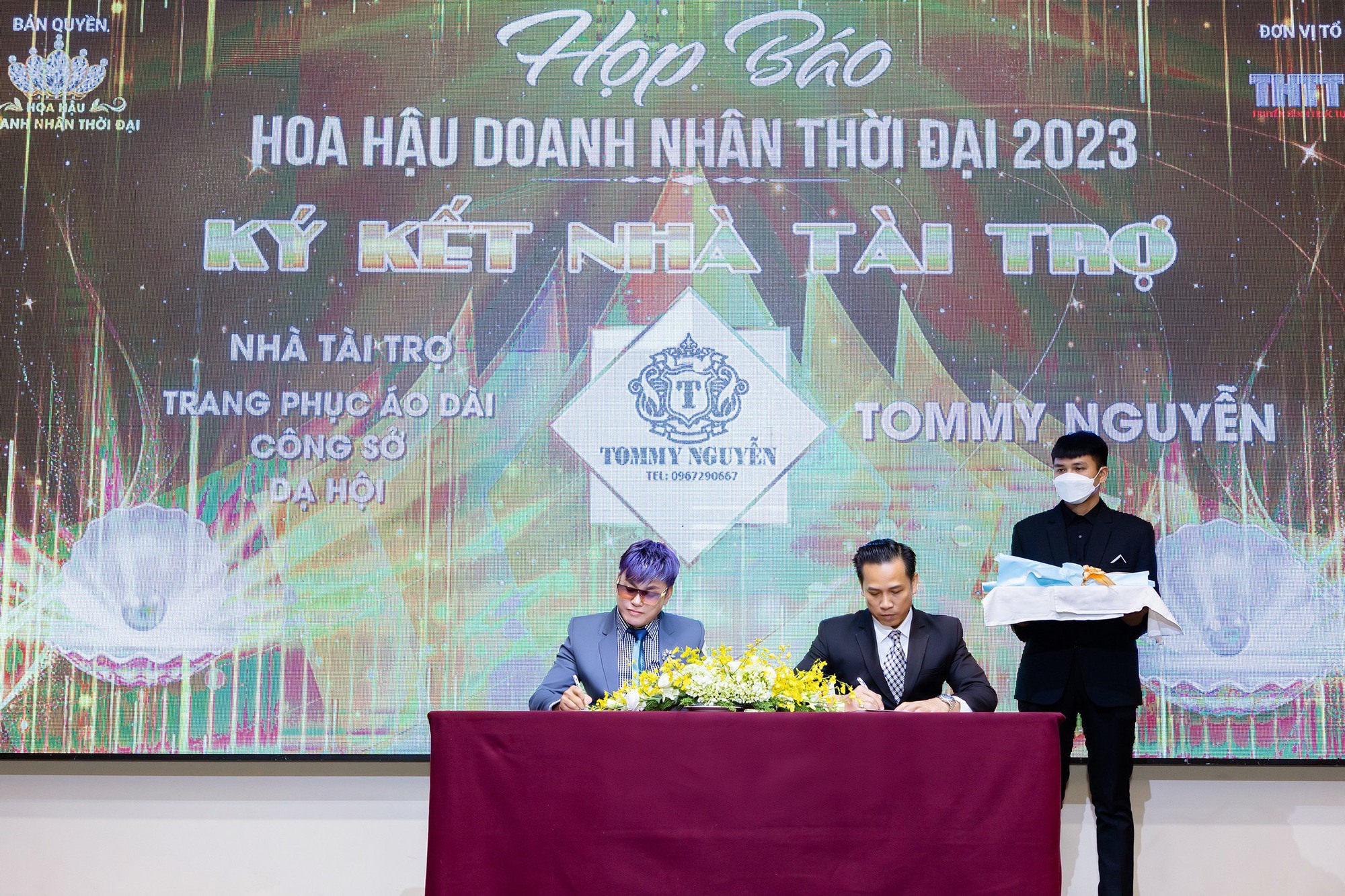 NTK Tommy Nguyễn t&agrave;i trợ độc quyền trang phục cho Hoa hậu Doanh nh&acirc;n Thời đại 2023 - Ảnh 3.