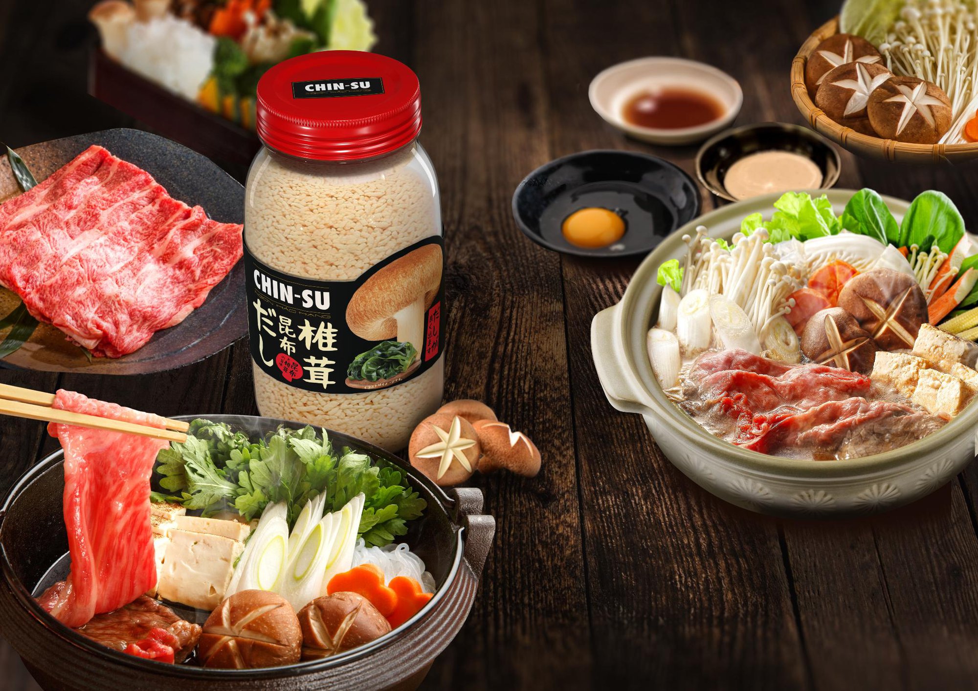 Nấm shiitake v&agrave; tảo bẹ kombu - c&ocirc;ng thức mới gi&uacute;p hạt n&ecirc;m Chin-su chinh phục thị trường Nhật - Ảnh 1.