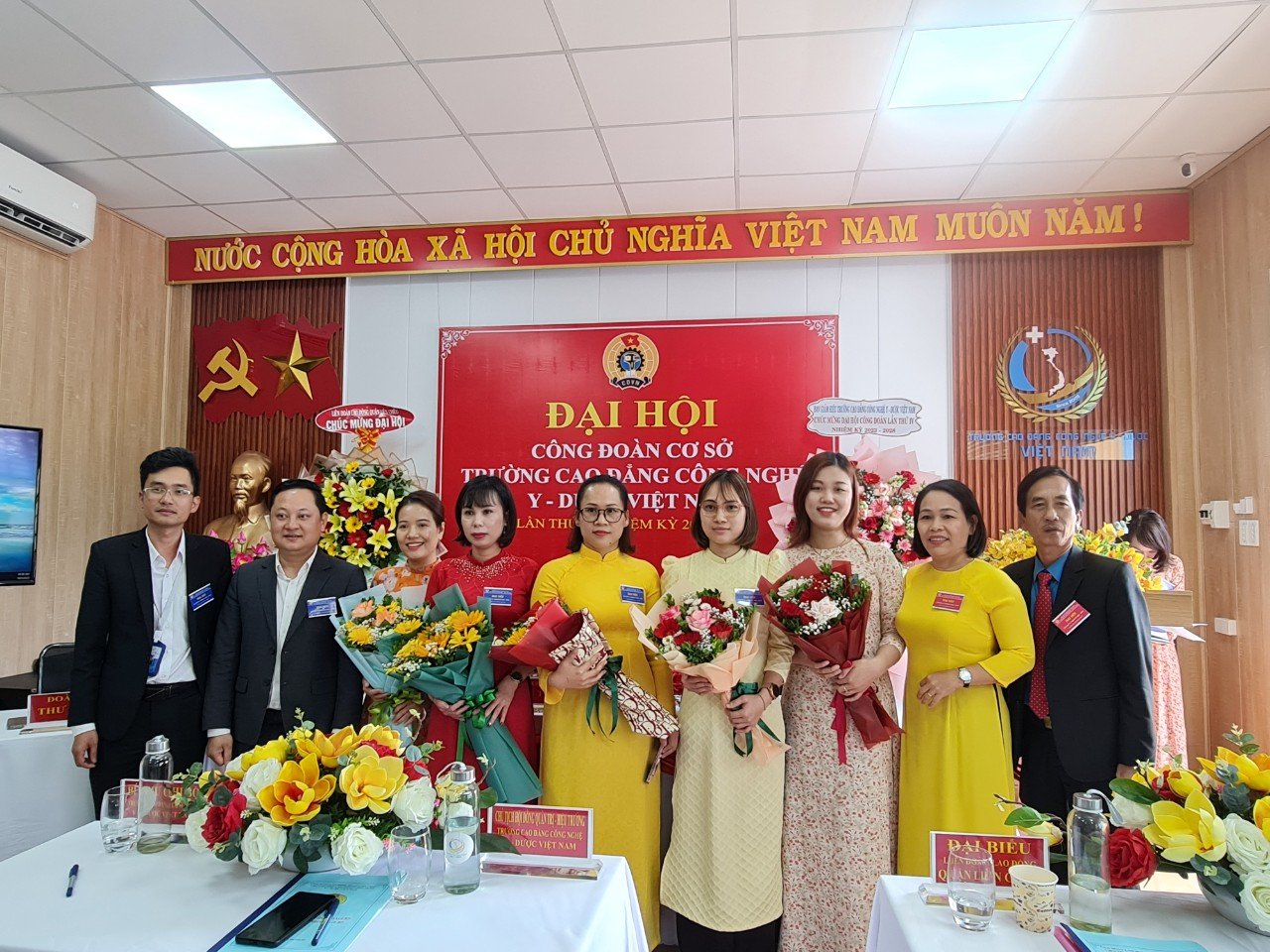 Trường Cao đẳng Công nghệ Y – Dược Việt Nam tiếp tục đảm bảo đời sống đoàn viên lao động