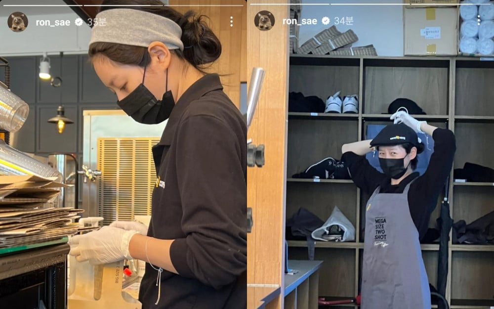 Kim Sae-ron bị “ném đá” vì giả khổ, đi bán cà phê