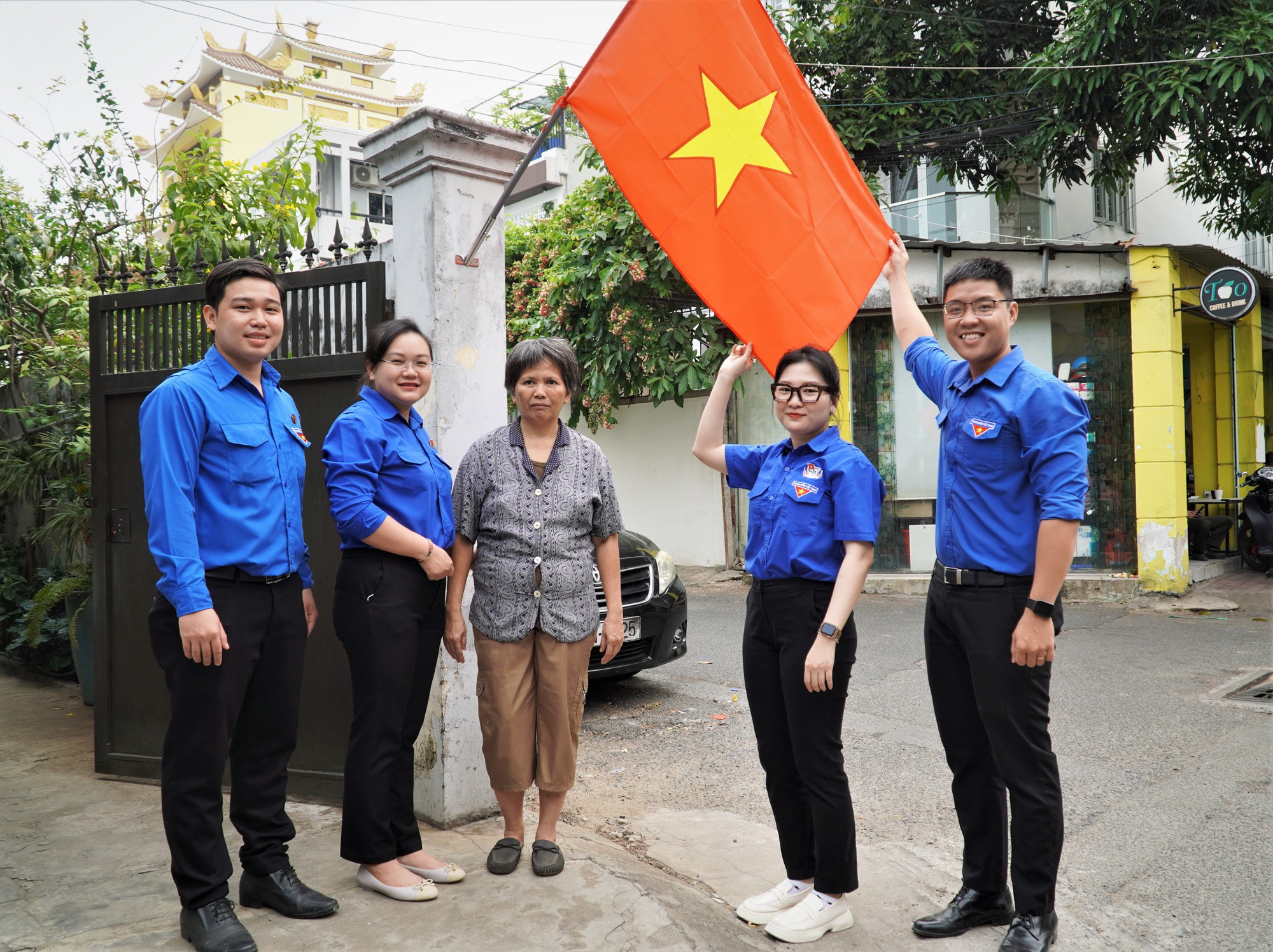 Tự hào Đường cờ Tổ quốc ở TP Thủ Đức - Ảnh 9.