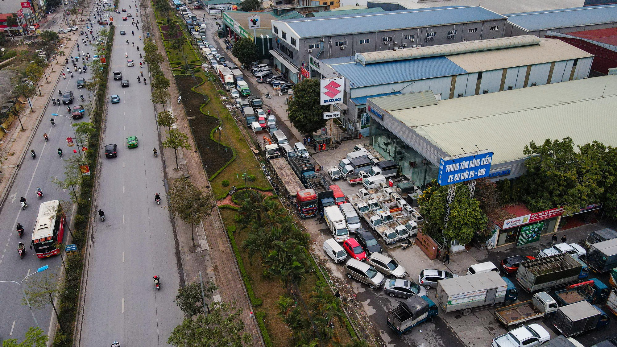 Th&ecirc;m 1 trung t&acirc;m đăng kiểm ở H&agrave; Nội bị kh&aacute;m x&eacute;t - Ảnh 1.