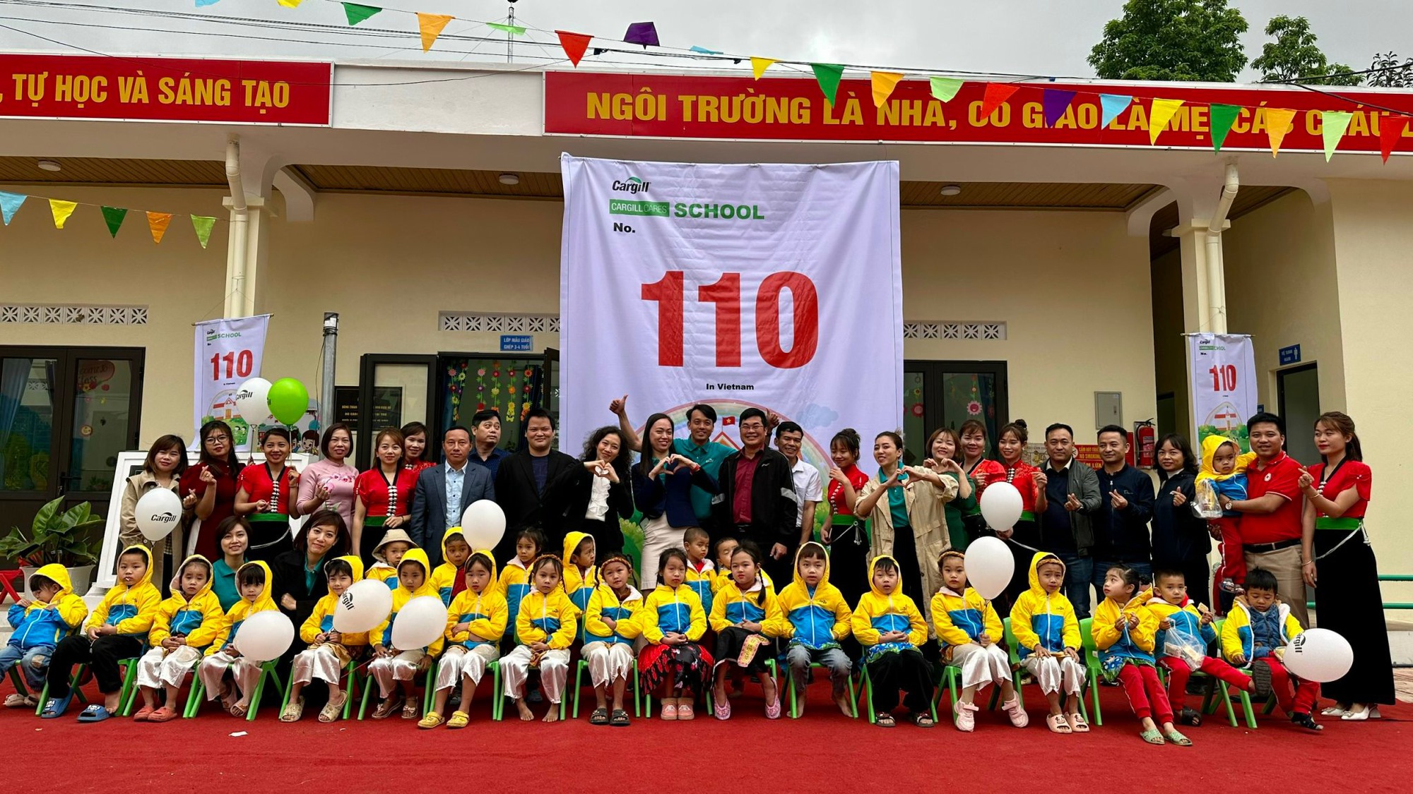 Cargill Việt Nam bàn giao thêm 5 trường học mới - Ảnh 1. Cargill Việt Nam bàn giao thêm 5 trường học mới - Ảnh 1.