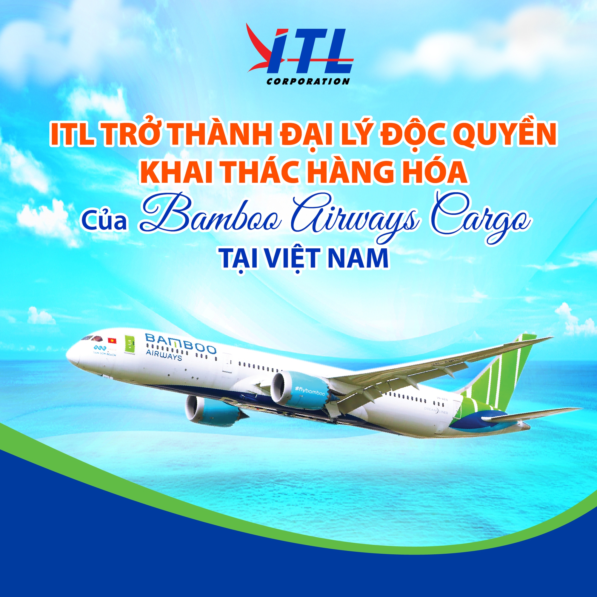 ITL là đại lý khai thác hàng hóa độc quyền của Bamboo Airways Cargo - Ảnh 1. ITL là đại lý khai thác hàng hóa độc quyền của Bamboo Airways Cargo - Ảnh 1.